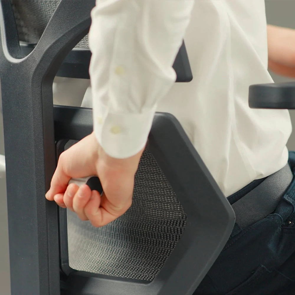 Chaise ergonomique de bureau - ELENA en mousse et maille