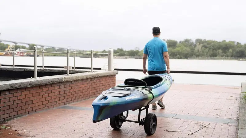 Heavy Duty Kayak Cart by [Brand Name], Flat-Free Wheels, 450 Lb Capacity for Kayaks & Canoes