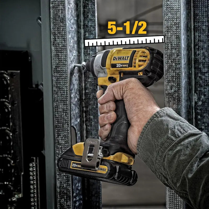 20V MAX Cordless Drill and Impact Driver Combo  Includes Two Batteries and Fast-Charging Station
