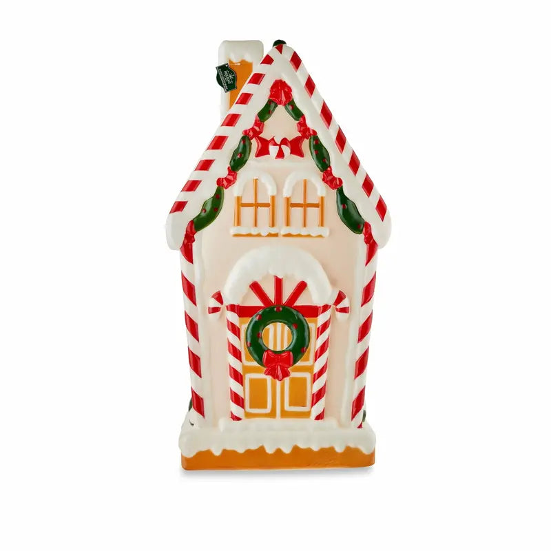 Holiday Time Light-Up 36-Inch Blow-Mold Gingerbread House Outdoor Decoration