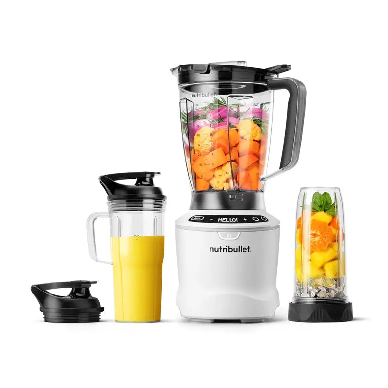 nutribullet SmartSense Blender Combo — 1400W High-Performance System with Intelligent Program Recognition