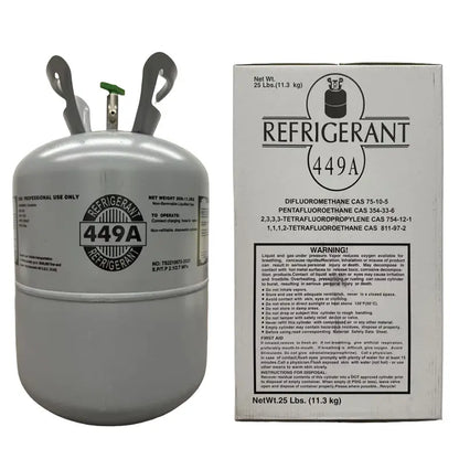 25 lb R449A Refrigerant  Low-GWP Alternative for Medium-Temperature Refrigeration Systems