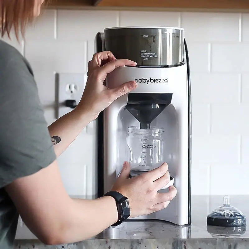 Baby Brezza Formula Pro Advanced  Automatic Warm Formula Dispenser with BPA-Free Components and Precision Mixing