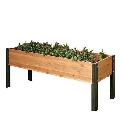 Premium Raised Garden Bed Planter  70″ x 24″ x 29″ Outdoor Grow Box
