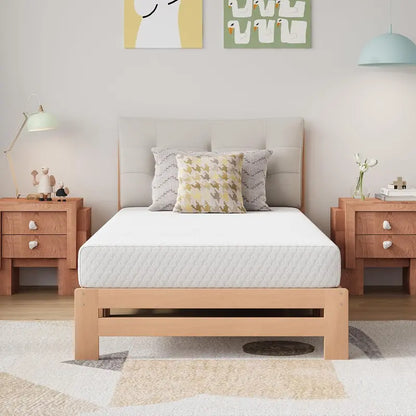 Novilla Twin 10″ Memory Foam Mattress  Balanced Support & Cooling Comfort, CertiPUR-US Certified
