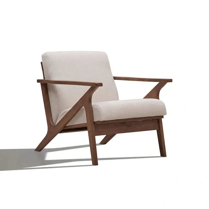 Omax Decor Zola Lounge Chair  Stylish Upholstered Accent Seating with Contemporary Profile
