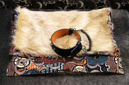 Couverture pour chat « Metis » Africa - Tissu Jean-Paul Gaultier