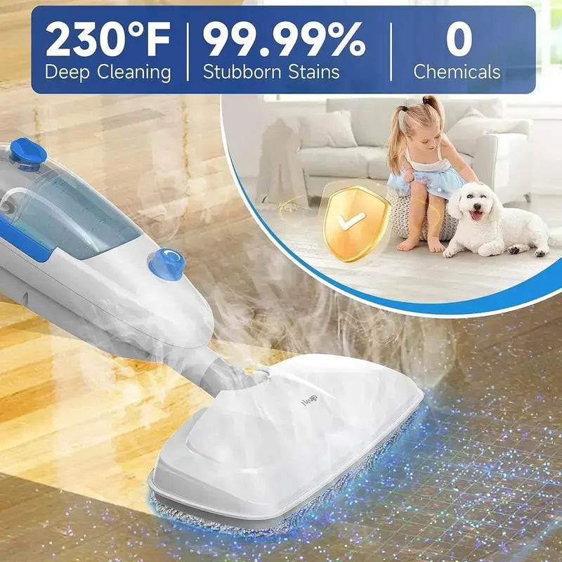 Lightweight Steam Mop for Hardwood, Vinyl, and Laminate Floors