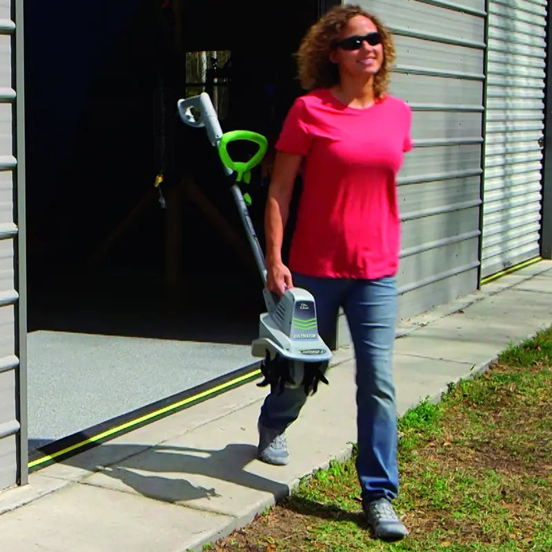 Earthwise 7.5″ Wide 2.5-Amp Motor Corded Electric Tiller/Cultivator, TC70025