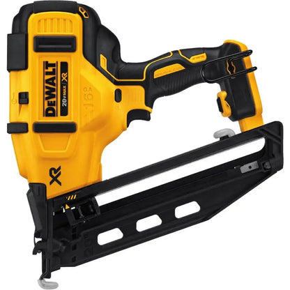 DEWALT 20V MAX XR Lithium-Ion Cordless 16-Gauge Angled Finish Nailer (Tool Only) DCN660B