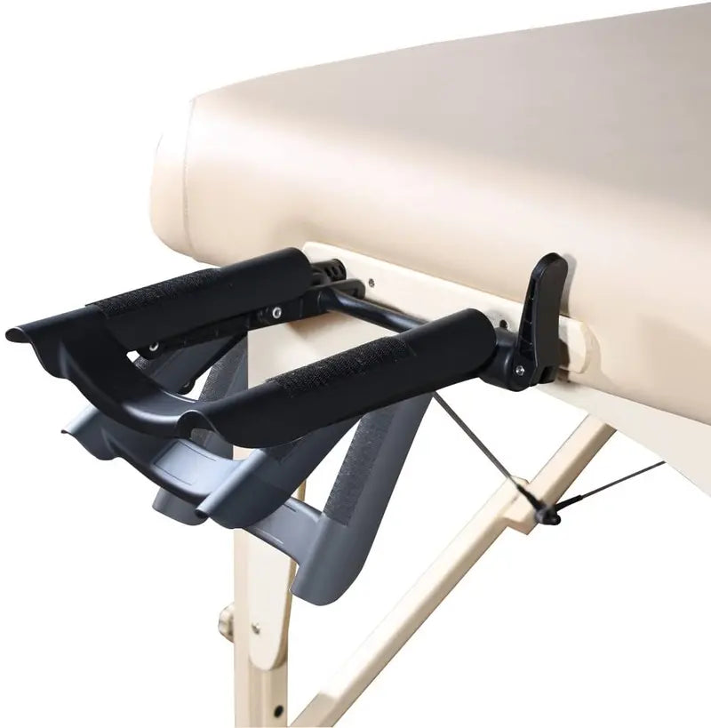 Montour LX 30-Inch Massage Table Package  3-Inch Memory Foam, Dove Grey Upholstery