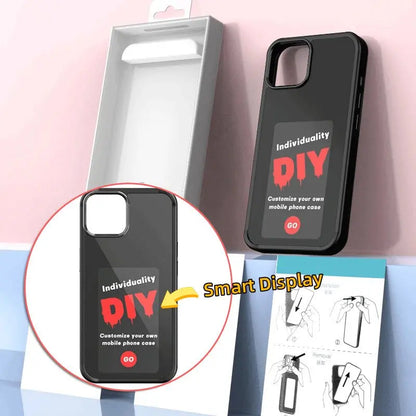 DIY E-Ink Display iPhone Case  Customizable Screen & MagSafe Support