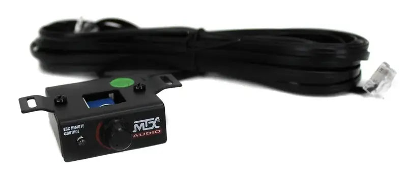 MTX 12-Inch Dual-Loaded Car Subwoofer System with Enclosure, Amp, and Wiring Kit