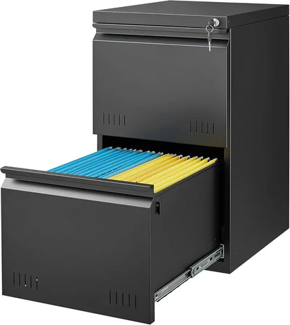 Heavy-Duty Metal Storage Cabinet  Lockable Garage Cabinet with Adjustable Shelving