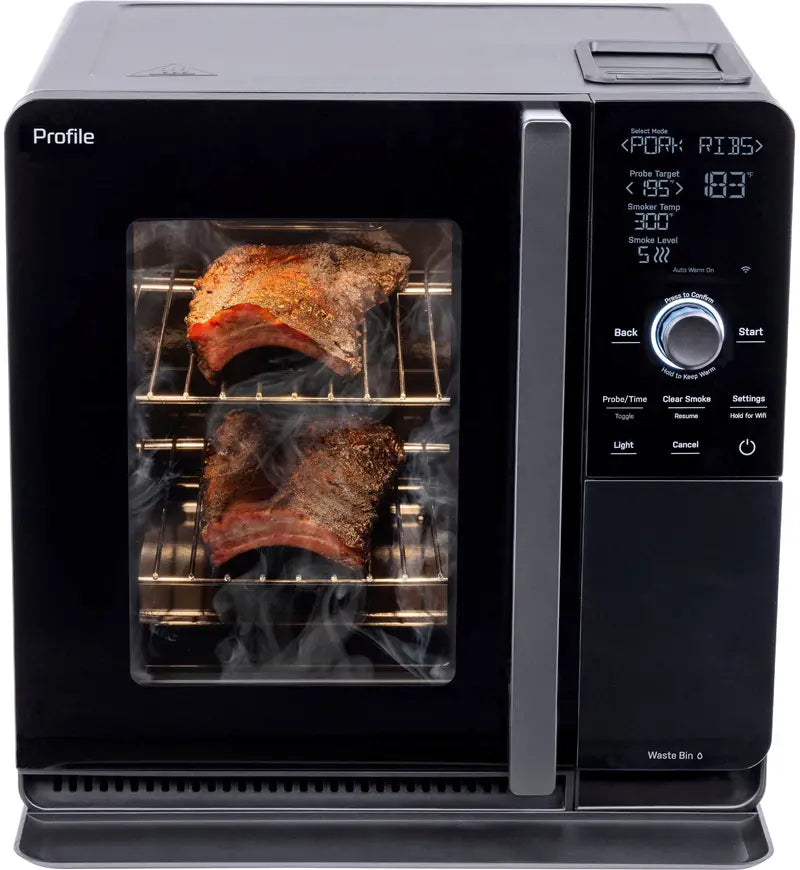 2025 GE Profile Smart Indoor Smoker  Wi-Fi Enabled Smoke Generator for Precision Cooking