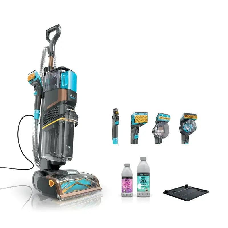 CarpetXpert EX301 HairPro Pet Cleaner — Corded Upright Deep-Clean System with StainStriker Tech