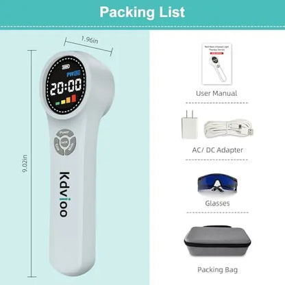 Pet Laser Therapy Device 4x980nm+16x660nm+4x810nm for Dogs & Cats Pain Relief & Inflammation Reduction