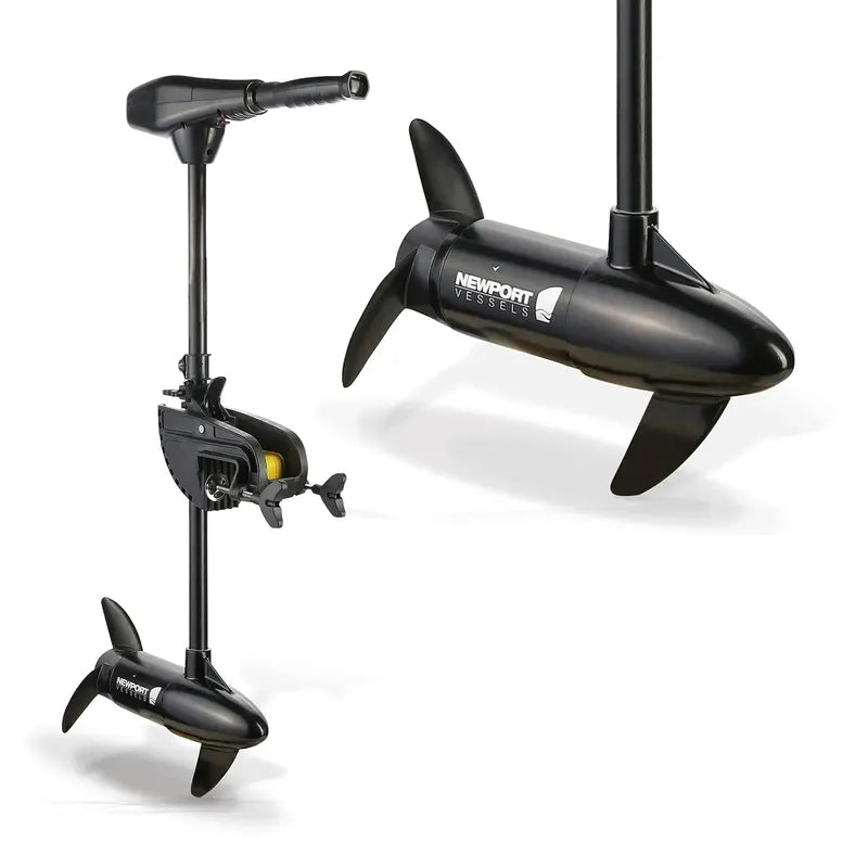 Newport NV Series 55lb Thrust Saltwater Electric Trolling Motor with 30-Inch Shaft & 8 Speed Control