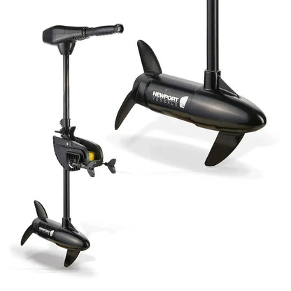 Newport NV Series 55lb Thrust Saltwater Electric Trolling Motor with 30-Inch Shaft & 8 Speed Control