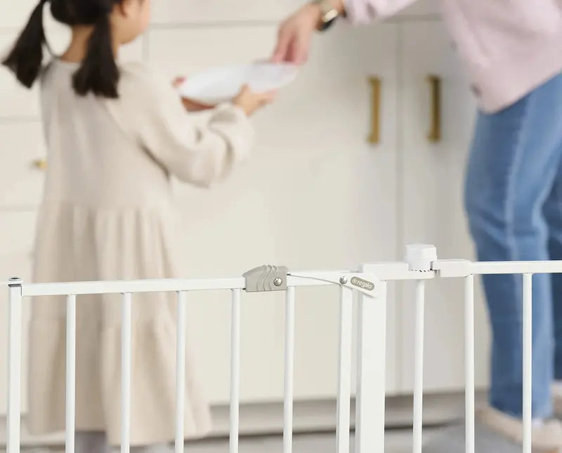 Regalo Super-Wide 192-Inch Adjustable Safety Gate &amp; Convertible Play Yard