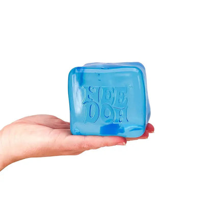 NeeDoh Nice Berg  Oversized Squishy Cube for Deep Pressure Play