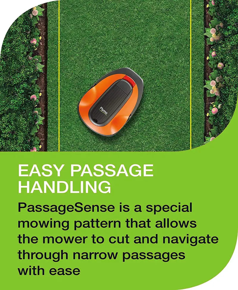 500 GO Robotic Lawn Mower for Automated, Efficient Grass Trimming