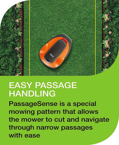 500 GO Robotic Lawn Mower for Automated, Efficient Grass Trimming
