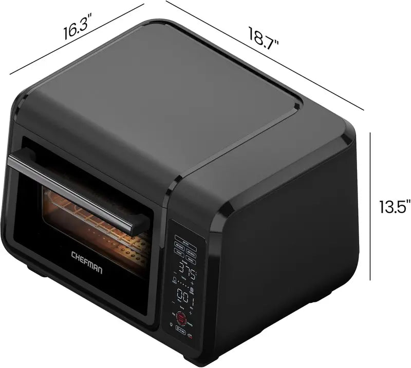 Chefman 15-Quart Air Fryer Toaster Oven Combo  Countertop Oven for Quick, Healthy, and Versatile Meal Prep