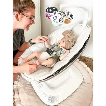 4moms MamaRoo Interactive Baby Swing  Five Soothing Motions & Smartphone Control