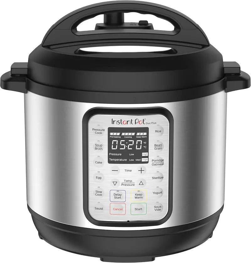 9-in-1 Smart Multicooker — 6-Quart Pressure Cooker, Slow Cooker, Rice Maker, Steamer, Yogurt Maker & More with Recipe App