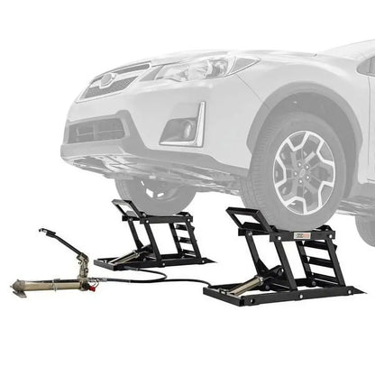 Widow Hydraulic Vehicle Lift with Integrated Ramps — 3,000 lb. Per Pair Capacity