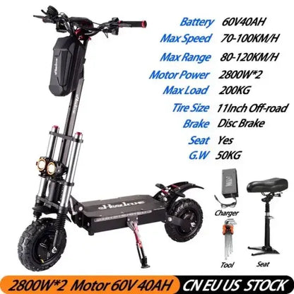 High-Performance Electric Scooter for Urban Commuting