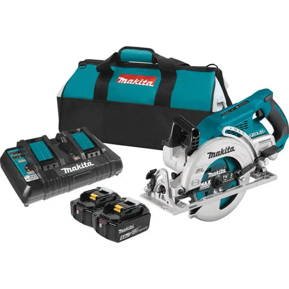 MAKITA XSR01PT 36V Brushless Rear-Handle Circular Saw Kit (18V x2, 7-1/4 Inch)