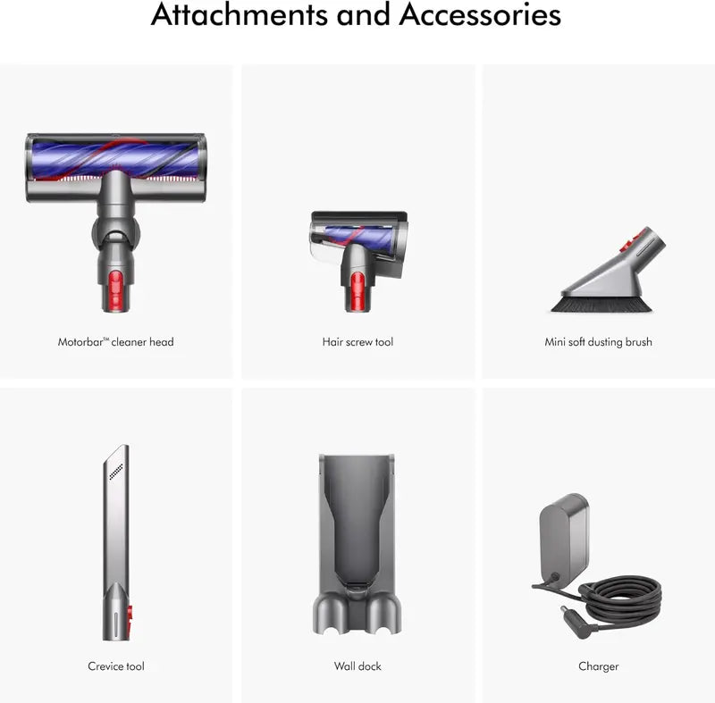 Dyson V11 Origin Cordless Vacuum: 185AW, 3 Power Modes & 60-Min Runtime — Intelligent Floor Detection, Pet Hair Detangling & Handheld Flexibility