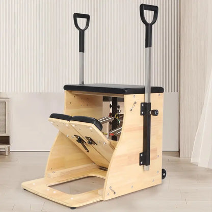 ARKANTOS Standard Pilates Chair  Durable, Space-Efficient Home Fitness Equipment with Adjustable Resistance