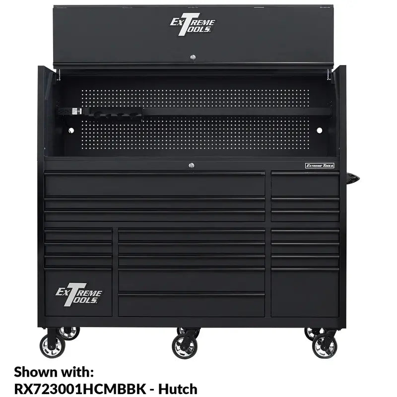 Extreme Tools RX250 72-Inch Roller Cabinet  19-Drawer Heavy-Duty Tool Storage with 250-Lb Slides