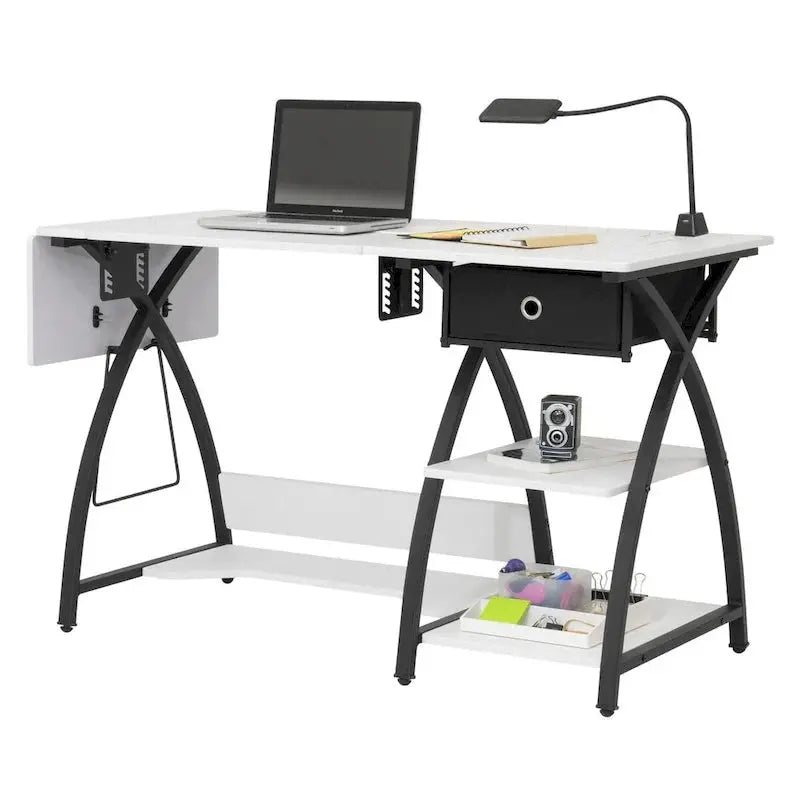 Comet Plus Modular Sewing Desk  Customizable Cutting Surface with Grid Options
