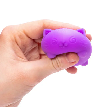 Teenie NeeDoh Cool Cats  Mini Cat-Shape Sensory Toy