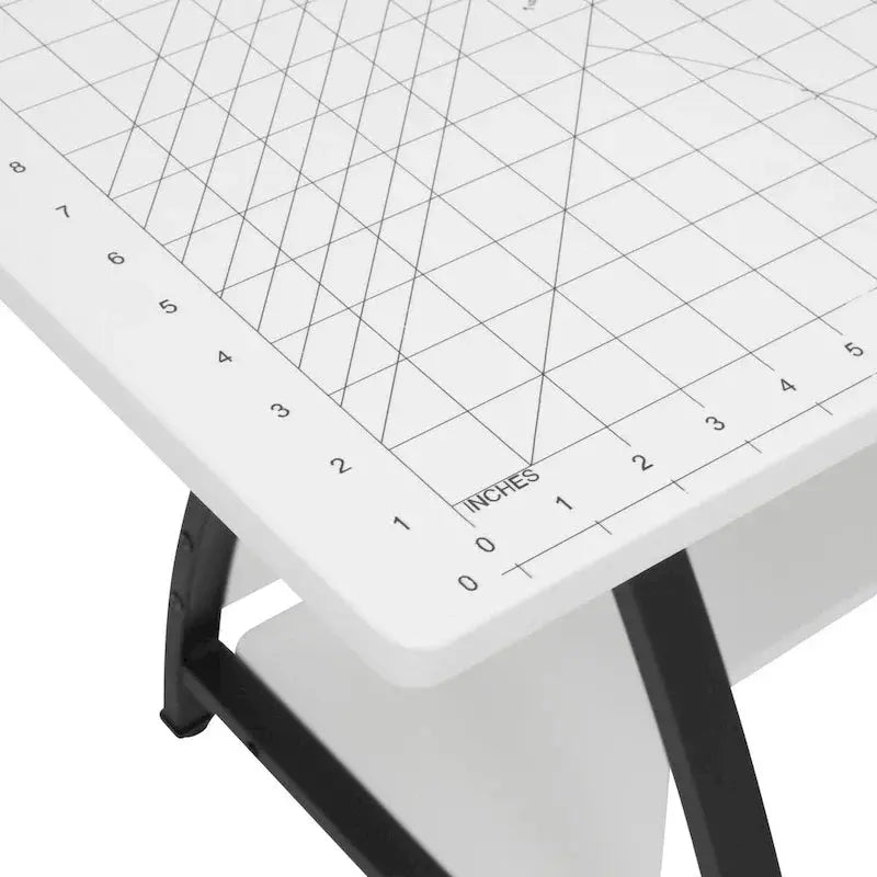 Comet Plus Modular Sewing Desk  Customizable Cutting Surface with Grid Options