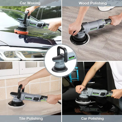WORKPRO 6-Inch 1080W Dual-Action Buffer Polisher Kit