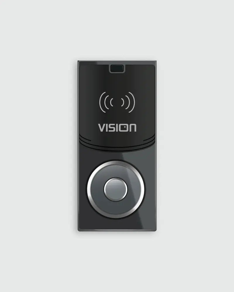 Wood Smart Lock with Connect  Black, Keyless Entry, Bluetooth Enabled Door Lock