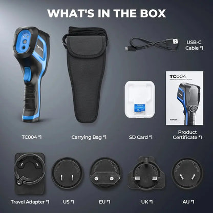TOPDON Thermal Imaging Camera  256×192 IR Resolution, High-Sensitivity Heat Detection