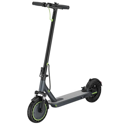 Compact 350W Foldable Electric Scooter Featuring 8.5″ Solid Tires and Quick-Fold Mechanism