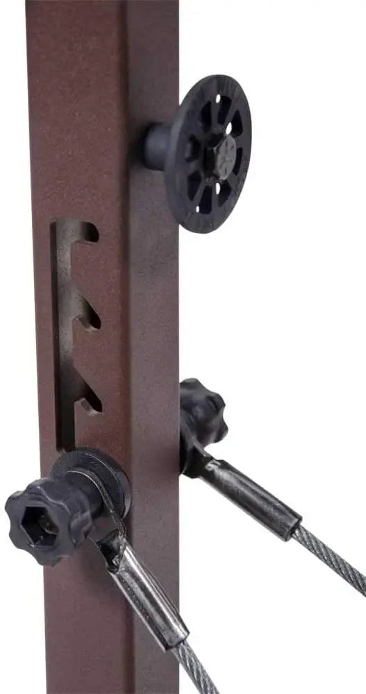 Assault II Tree Stand  Hang-On Hunting Platform with Adjustable Height and Quiet Operation