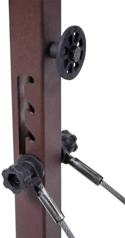 Assault II Tree Stand  Hang-On Hunting Platform with Adjustable Height and Quiet Operation