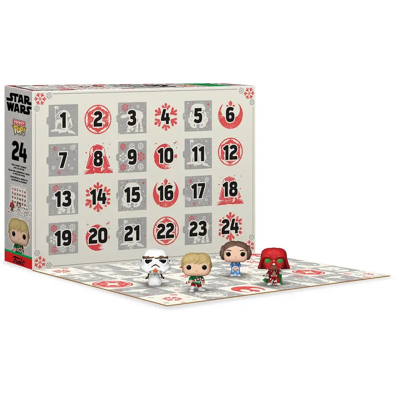 2022 Funko Star Wars Holiday Advent Calendar  24 Days of Pop! Figures