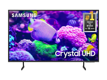 Samsung 85″ Crystal UHD 4K Smart TV  DU7200B 2024 Edition with PurColor and HDR Support