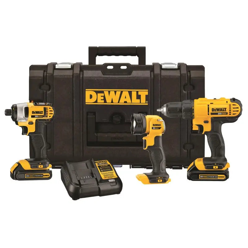 20 V MAX Lithium Ion 3-Tool Combo Kit w/ToughSystem