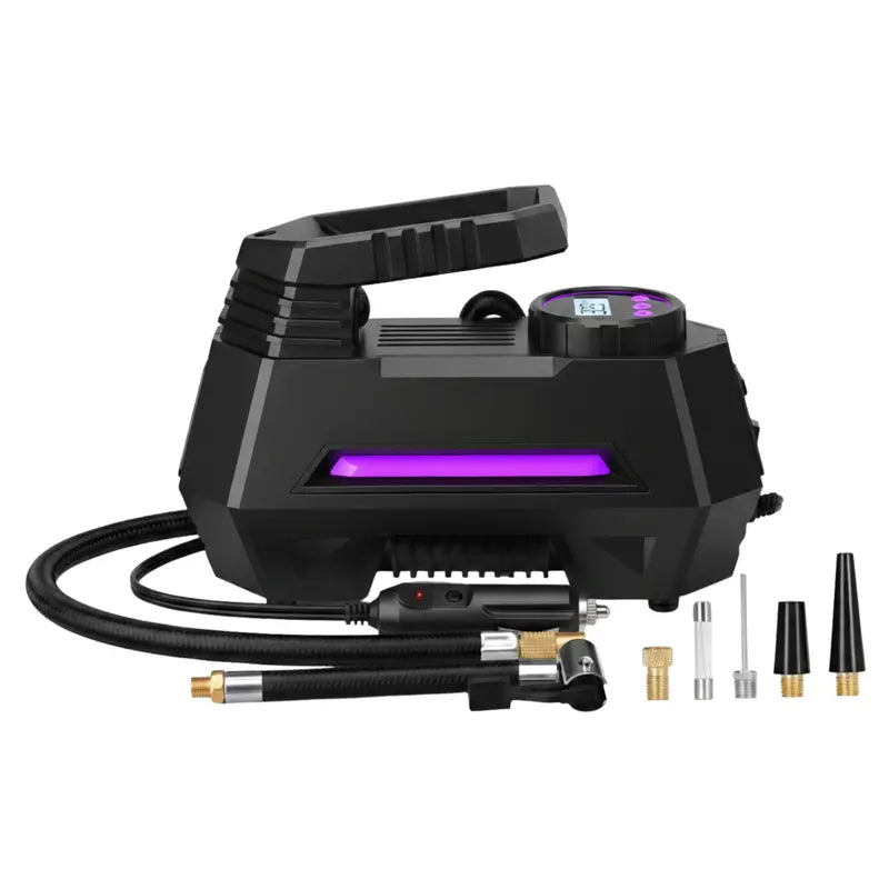 Digital 12V Tire Inflator with Auto Shut-Off, LED Display & 100 PSI Capacity