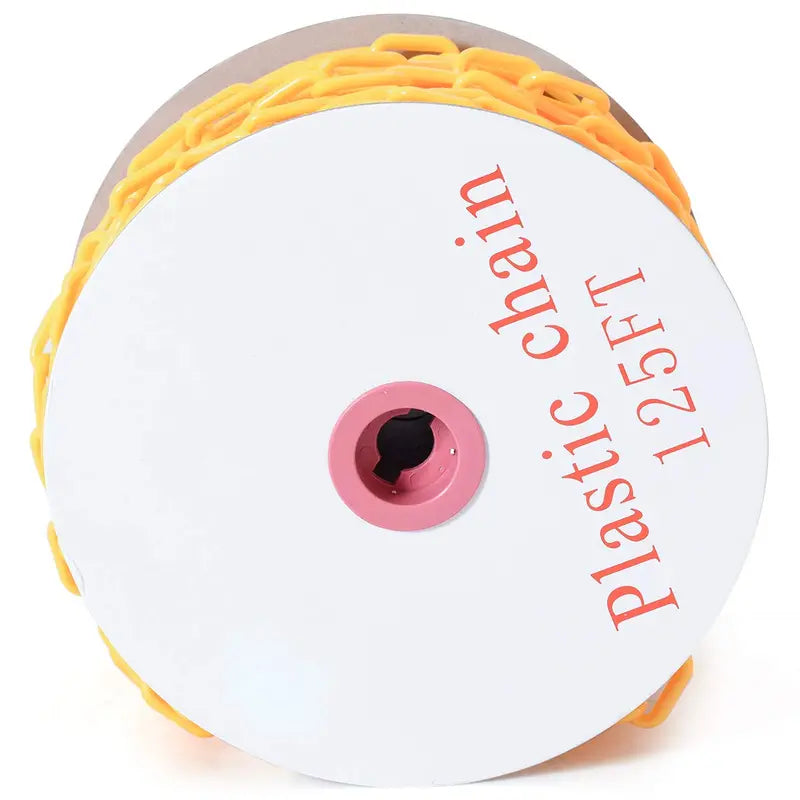 125-Foot Plastic Safety Chain Barrier for Crowd Control
